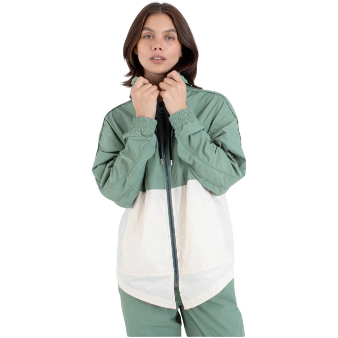 2026 Hurley Womens Bondi Spray Jacket WJKEU00001 - Green